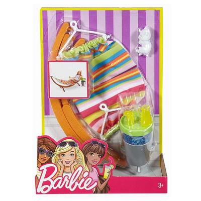 Меблі та будинки для ляльок - Набір меблів для відпочинку Barbie гамак (DXB69 / DVX47) (DXB69/DVX47)#2