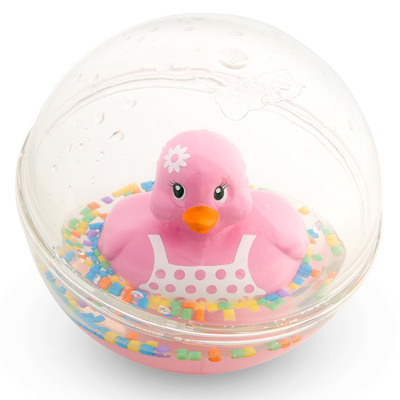 Іграшки для ванни - Розвивальна іграшка Fisher-Price Каченя в кулі рожеве (DVH21/DRD82)#3