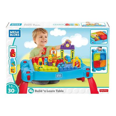 Блочные конструкторы - Конструктор Развивающий столик Mega Bloks обновленный (FGV05)#4