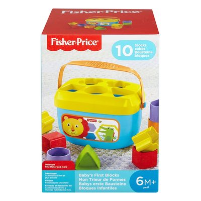 Розвивальні іграшки - Сортер Fisher-Price Відерце із кубиками Яскраве (FFC84)#3