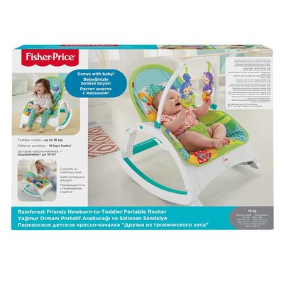 Кресло-качалки, шезлонги - Кресло-качалкаFisher-Price Растем вместе (CMR10)#2