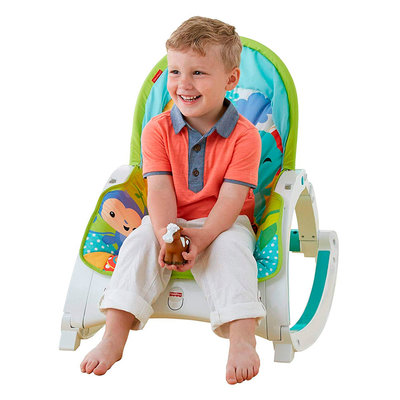 Кресло-качалки, шезлонги - Кресло-качалкаFisher-Price Растем вместе (CMR10)#3