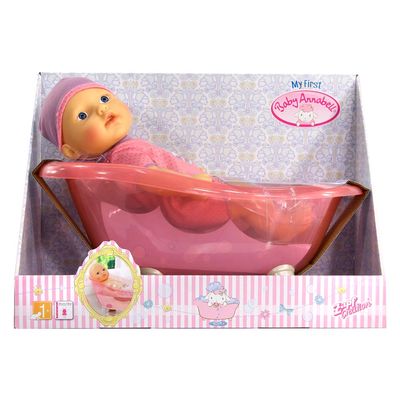 Игровые пупсы - Кукла которая любит купаться My First Baby Annabell 30 см с ванной (700044)#2