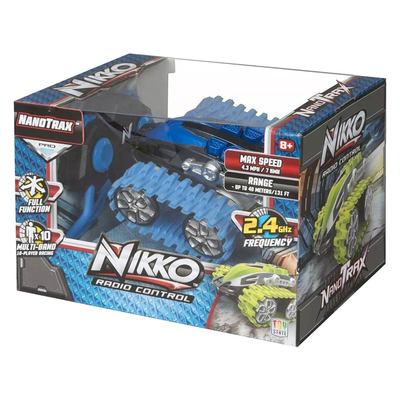 Радіокеровані моделі - Машинка Nikko Nanotrax на радіокеруванні блакитна (90207)#3