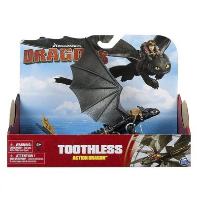 Фантастические существа - Фигурка Dragons Беззубик с оранжевым хвостом (SM66550/SM66550-17)#3