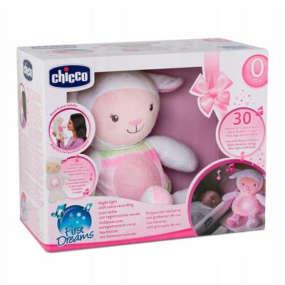 Мобайлы, ночники, проекторы - Игрушка музыкальная Chicco Овца розовая (09090.10) (8058664074365)#3