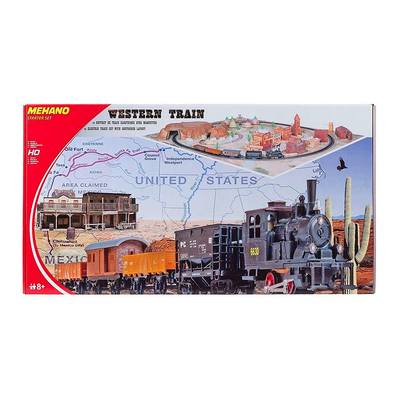 Железные дороги и поезда - Игрушечная железная дорога Mehano Western train с ландшафтом (T109)#4