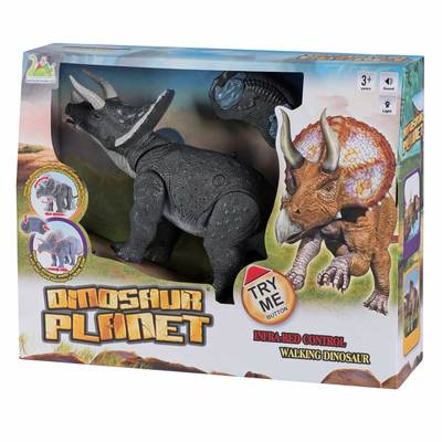 Фігурки тварин - Динозавр сірий зі світлом і звуком Same Toy Dinosaur Planet (RS6137BUt)#2