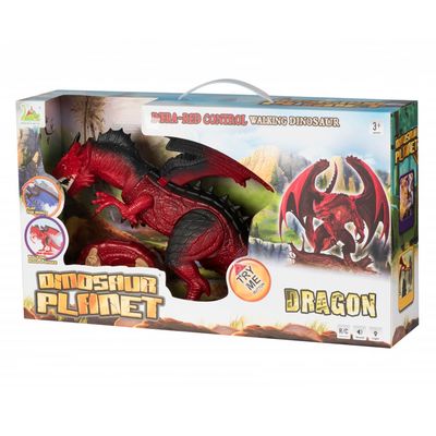 Фігурки тварин - Динозавр дракон червоний зі світлом і звуком Same Toy Dinosaur Planet (RS6139AUt)#2