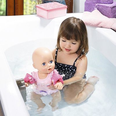 Игровые пупсы - Интерактивная кукла BABY ANNABELL Zapf Creation Научи меня плавать (700051)#5