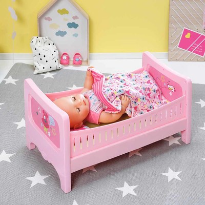 Мебель и транспорт для пупсов - Кроватка для куклы Baby Born Сладкие сны (824399)#5