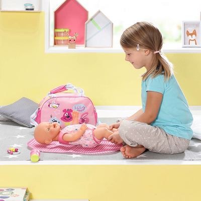 Одяг та аксесуари для пупсів - Сумка для ляльки Baby Born Матусина турбота (824436)#5