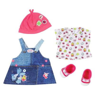 Одяг та аксесуари - Набір одягу для ляльки BABY BORN Zapf Creation Модний джинс (824498)#2