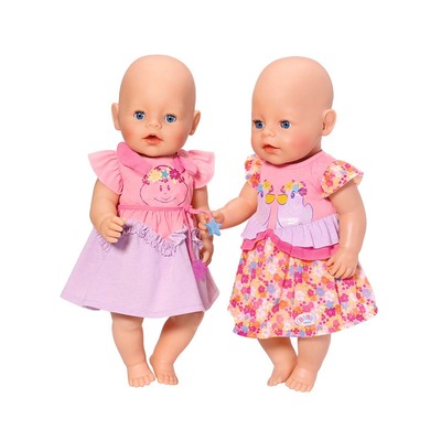 Одяг та аксесуари для пупсів - Одяг для ляльки BABY BORN Zapf Creation Святкова сукня (824559)#2