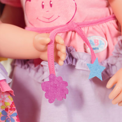 Одяг та аксесуари для пупсів - Одяг для ляльки BABY BORN Zapf Creation Святкова сукня (824559)#5