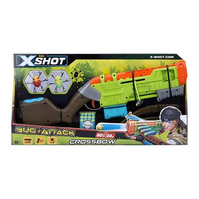 Помповое оружие - Скорострельный бластер X-Shot Crossbow Атака жукам (4817)#4