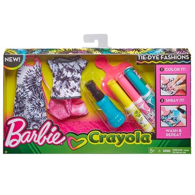 Одежда и аксессуары для кукол - Набор одежды Barbie x Crayola Специальная техника (FPW12)#5
