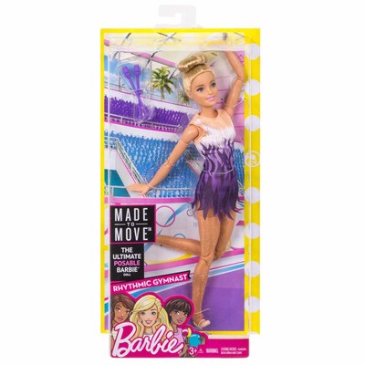 Модельные куклы - Кукла Barbie Я могу быть Гимнастка (DVF68/FJB18)#4