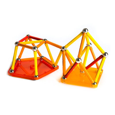 Магнітні конструктори - Магнітний конструктор GEOMAG Color 64 деталей (262)#3