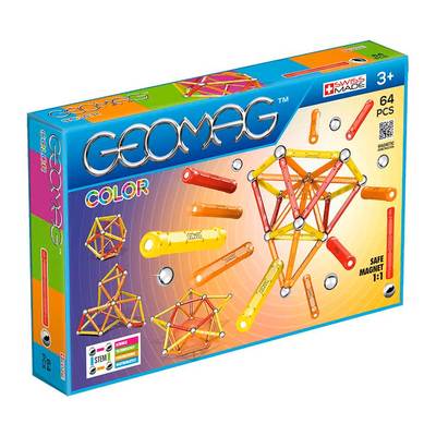 Магнітні конструктори - Магнітний конструктор GEOMAG Color 64 деталей (262)#6