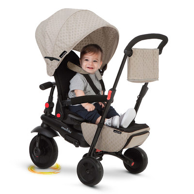 Велосипеди та біговели - Коляска велосипед Smart Trike SmarTfold 700 2 в 1 сіра (5500600)#5