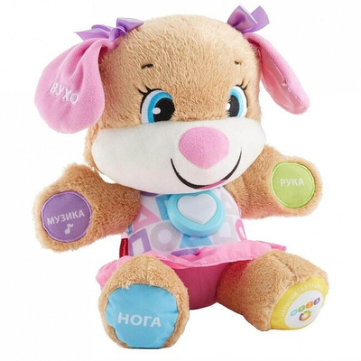 Розвивальні іграшки - Інтерактивна іграшка Fisher-Price Сестричка Розумного цуценяти українською (FPP85)#2