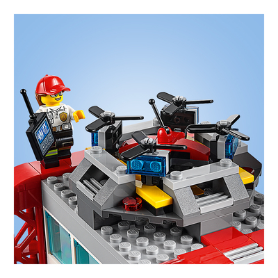 Конструктори LEGO - Конструктор LEGO City Пожежне депо (60215)#4
