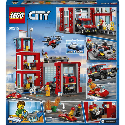 Конструктори LEGO - Конструктор LEGO City Пожежне депо (60215)#6