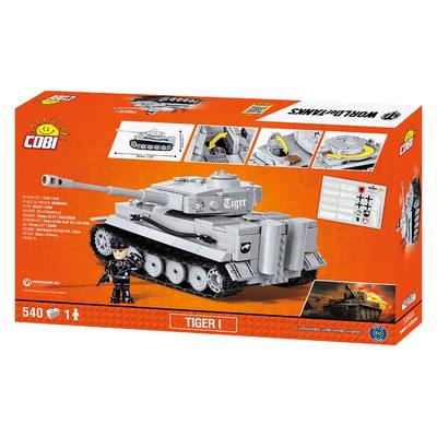 Конструктори з унікальними деталями - Конструктор COBI World of tanks Тигр I (COBI-3000A)#2