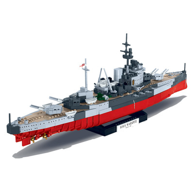 Наборы для моделирования - Конструктор COBI World of warships Корабль Его Величества линкор Уорспайт (COBI-3082)#3