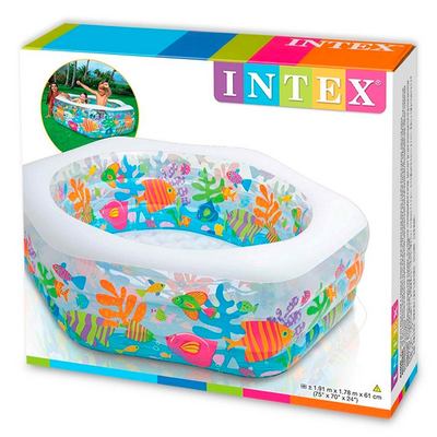 Для пляжу і плавання - Басейн надувний Intex Океанський риф (56493NP)#2