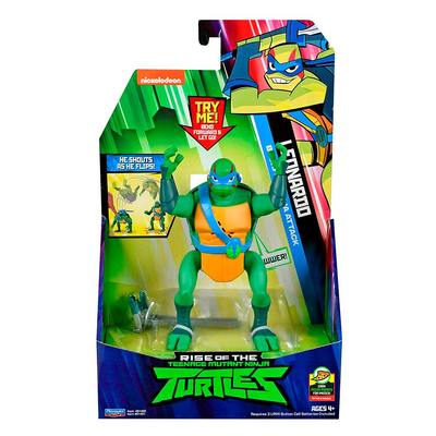 Фигурки персонажей - Фигурка TMNT Эволюция Черепашек-Ниндзя Леонардо 15 см звуковая (81401)#2