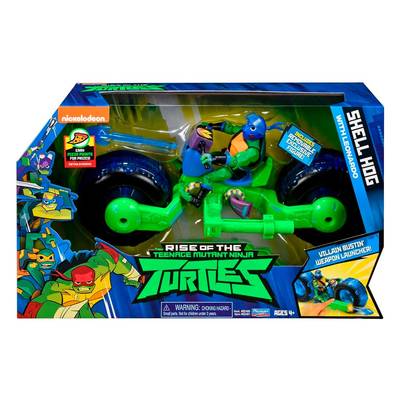 Фигурки персонажей - Набор TMNT Эволюция Черепашек-Ниндзя Мотоцикл стелс Леонардо (82481)#2