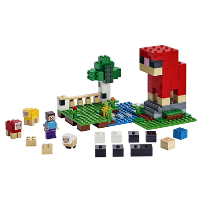 Конструктори LEGO - Конструктор LEGO Minecraft Вовняна ферма (21153)#2