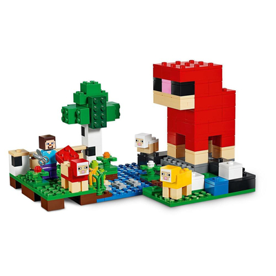 Конструктори LEGO - Конструктор LEGO Minecraft Вовняна ферма (21153)#3