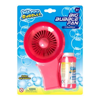 Мильні бульбашки - Набір Wanna bubbles Бульбашковий вентилятор рожевий (BB143-1)#2