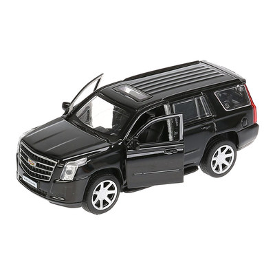 Транспорт и спецтехника - Автомодель Технопарк Cadillac Escalade 1:32 черная инерционная (ESCALADE-BK)#2