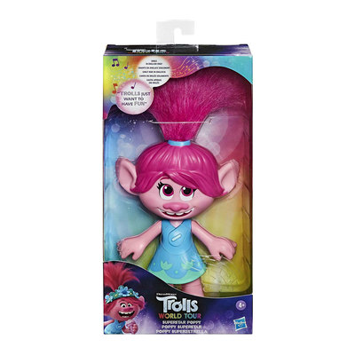 Фігурки персонажів - Фігурка Trolls S2 Світовий тур Мачок-суперзірка із звуковим ефектом (E9412)#2