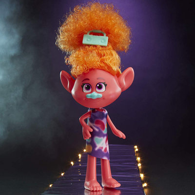 Фігурки персонажів - Лялька Trolls S2 Світовий тур Стильна Діджей Сукі (E8006/E8023)#3