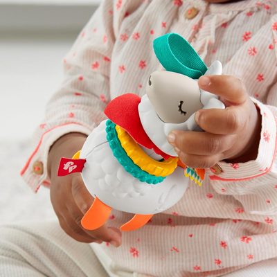 Брязкальця, прорізувачі - Брязкальце Милий друг Fisher-Price Лама (GHL23/FXC20)#4