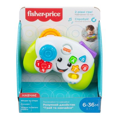 Розвивальні іграшки - Розвивальна іграшка Fisher-Price Посміхайся і навчайся Джойстик українською мовою (GRH30)#2