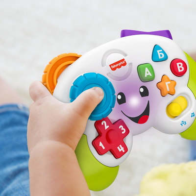 Розвивальні іграшки - Розвивальна іграшка Fisher-Price Посміхайся і навчайся Джойстик українською мовою (GRH30)#3