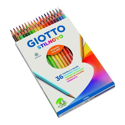 Канцтовары - Карандаши цветные Fila Giotto Stilnovo 36 цветов (25670000)#2