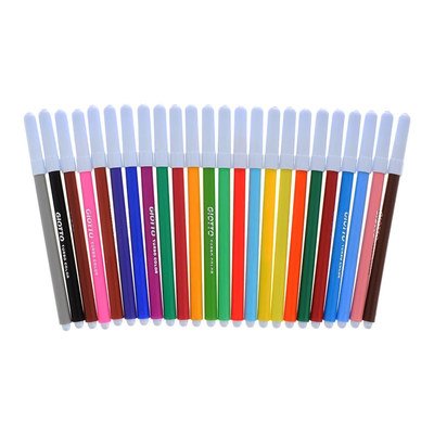 Канцтовары - Фломастеры Fila Giotto Turbo color 24 цвета коробка (071500)#2