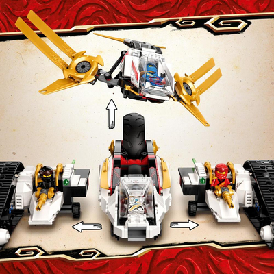 Конструктори LEGO - Конструктор LEGO NINJAGO Надзвуковий літак (71739)#4