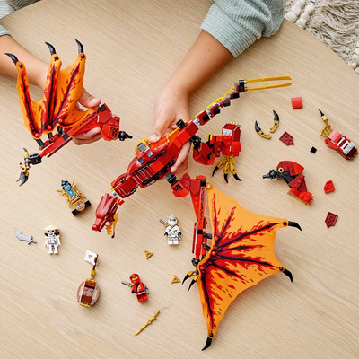 Конструктори LEGO - Конструктор LEGO NINJAGO Напад вогняного дракона (71753)#8