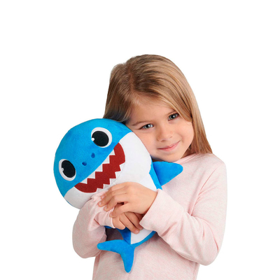 М’які тварини - М’яка іграшка Baby shark Тато акуленятка 20 см (61422)#3