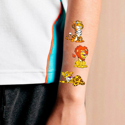 Косметика - Набор тату для тела Tattooshka Джунгли (WS-A064)#2