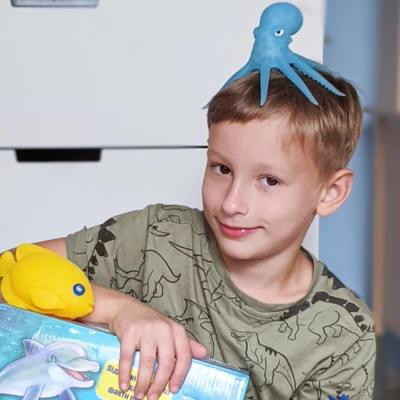 Антистресс игрушки - Стретч-игрушка Sbabam Подводный мир Карибов (T079-2019)#4
