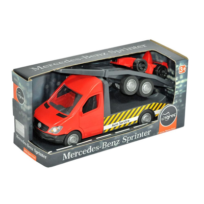 Транспорт и спецтехника - Автомобbль Tigres Mercedes-Benz Sprinter эвакуатор з лафетом красный (39740)#2